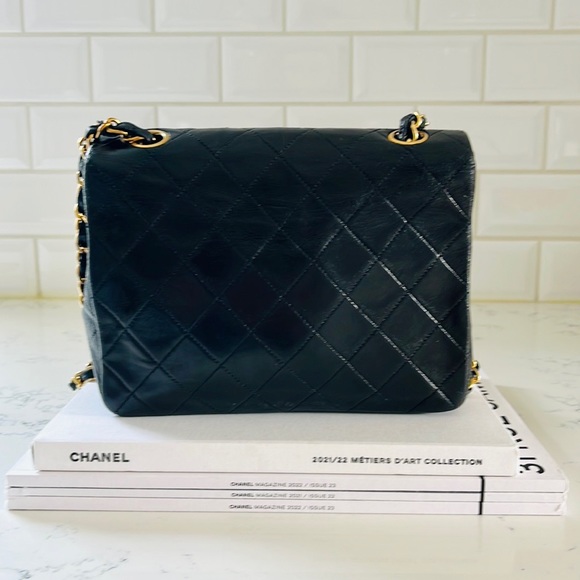 CHANEL Mini Square Lambskin Bag - Picture 7 of 16